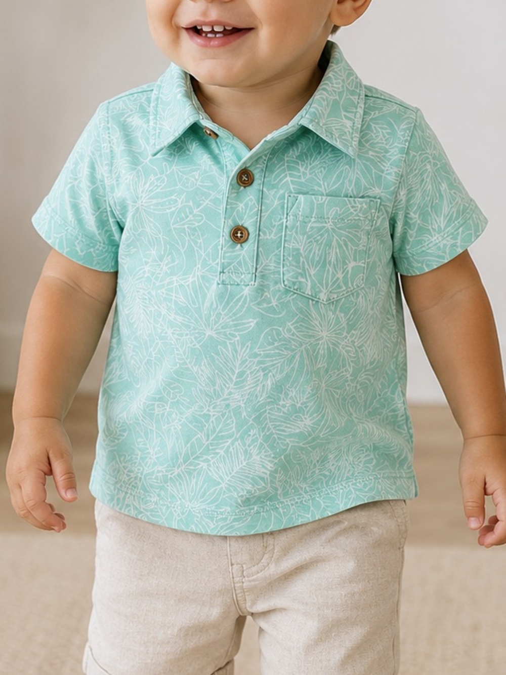 Tommy Bahama Toddler Tee 18-24 month Tropical Soft Stretch NWOT